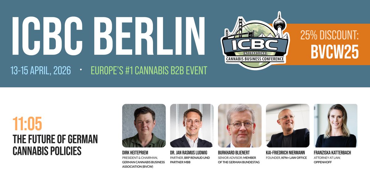 Branchenverband Cannabiswirtschaft e.V. tweet media