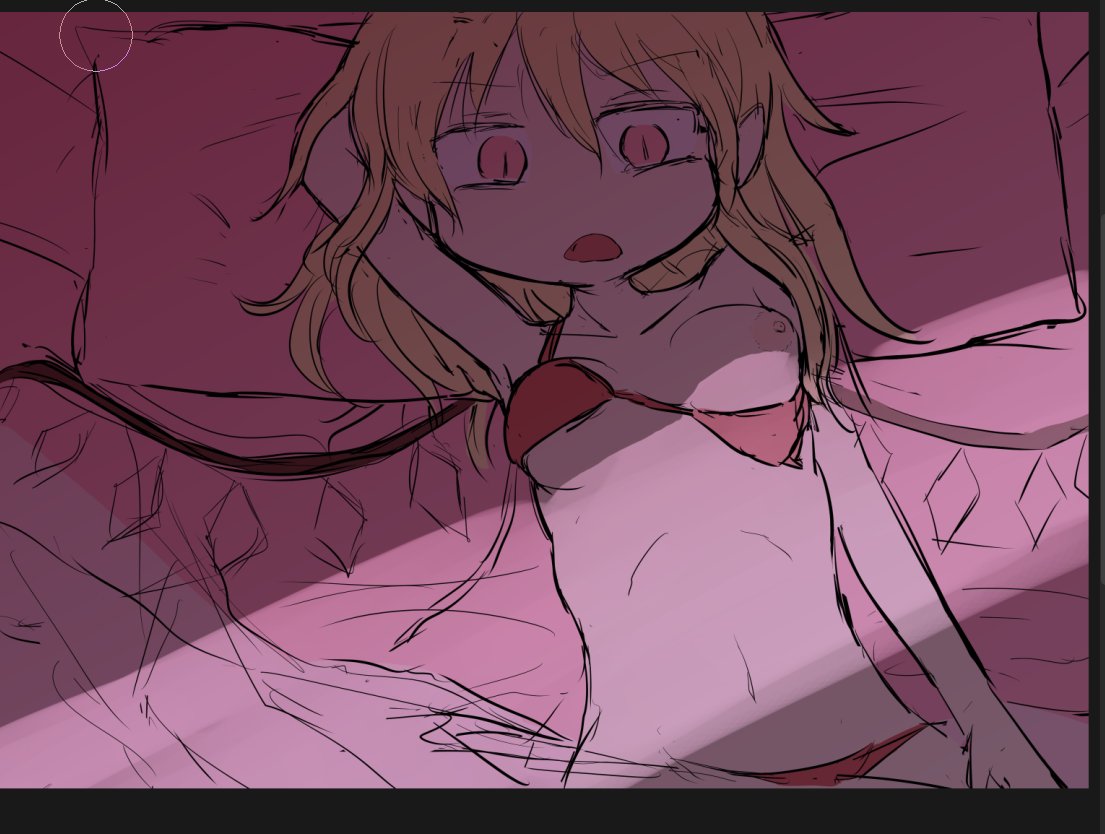 2020年、なぜかやたらと描きかけのエロがあったので供養 