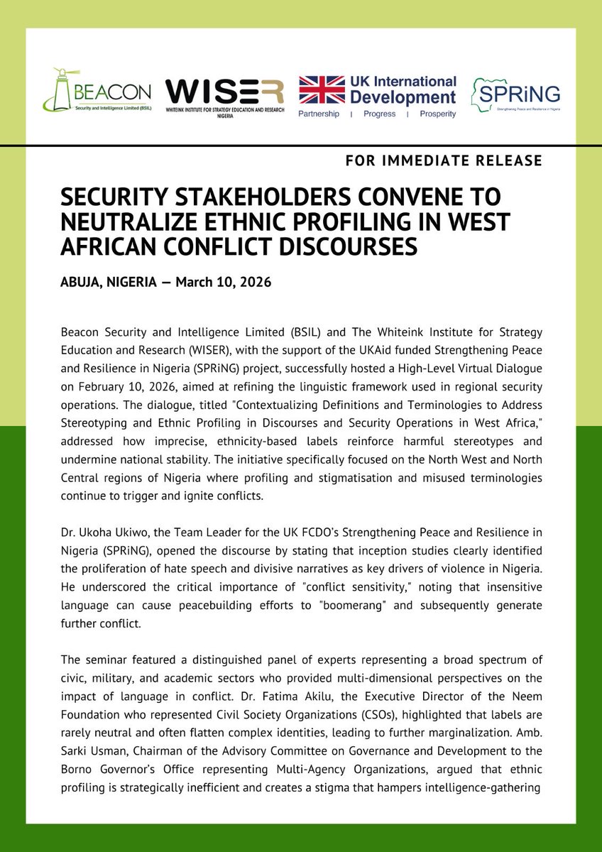 Beacon Security and Intelligence Limited tweet media