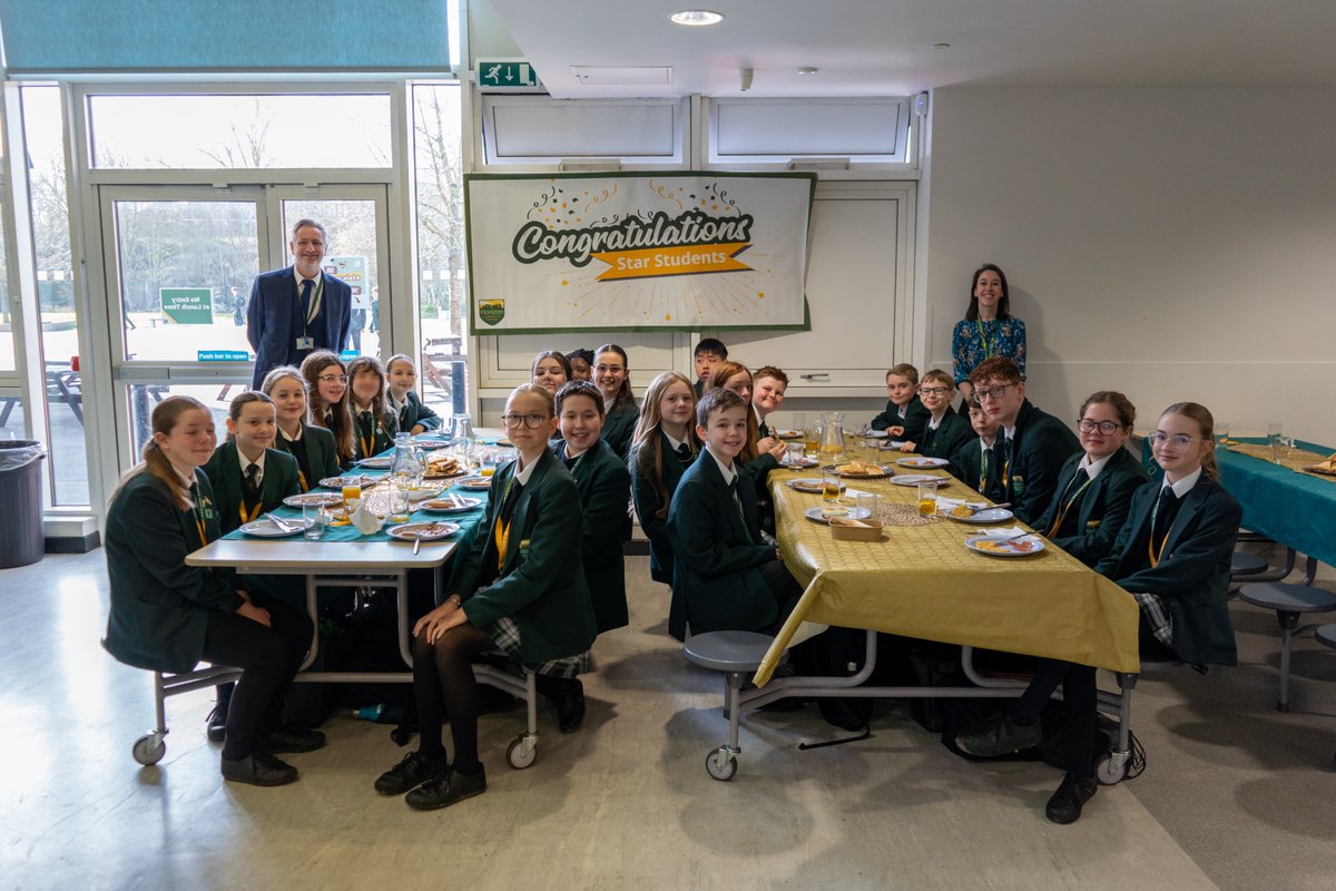 🌟 Y7 Star Student Breakfast! 🌟

Our Year 7 students enjoyed a free breakfast this morning as a reward for the outstanding effort they have put into lessons - recognised in the recent data collection! 🍽️🥓🥞

#StarStudents #PositiveRoleModels