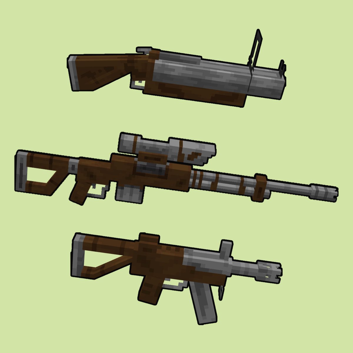 CerealDrop54's tweet photo. Arsenal Addon 🔫
#blockbench #minecraft #mods #MinecraftMod #pixelart #pixelartist #minecraftbedrock https://t.co/ZbZeibaRYZ