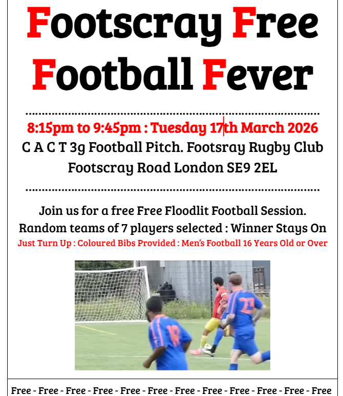 Brockley Football Club 07970514949 tweet media