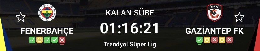 artiddaa's tweet photo. MS 1 + KG VAR ⚽️
Oran: 2,44🔥
⏳
#iddaa #FenerinMaçıVar #Fenerbahçe #FBvANT https://t.co/A1RPHIHRmA