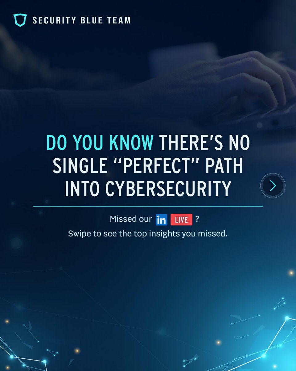 Security Blue Team tweet media