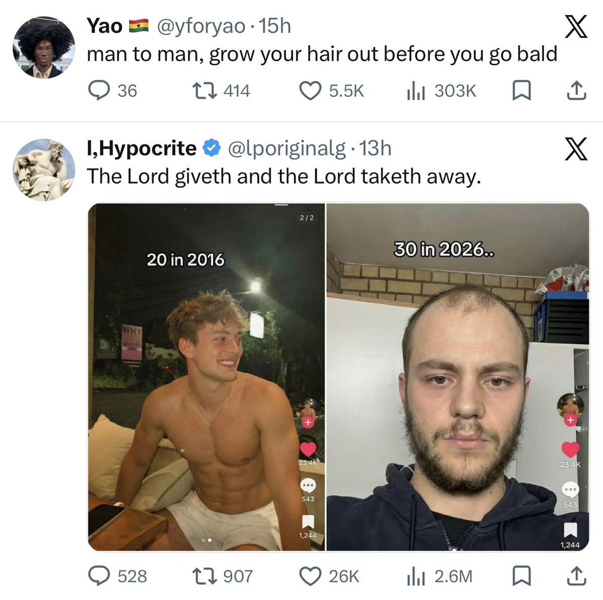 James Martin tweet media