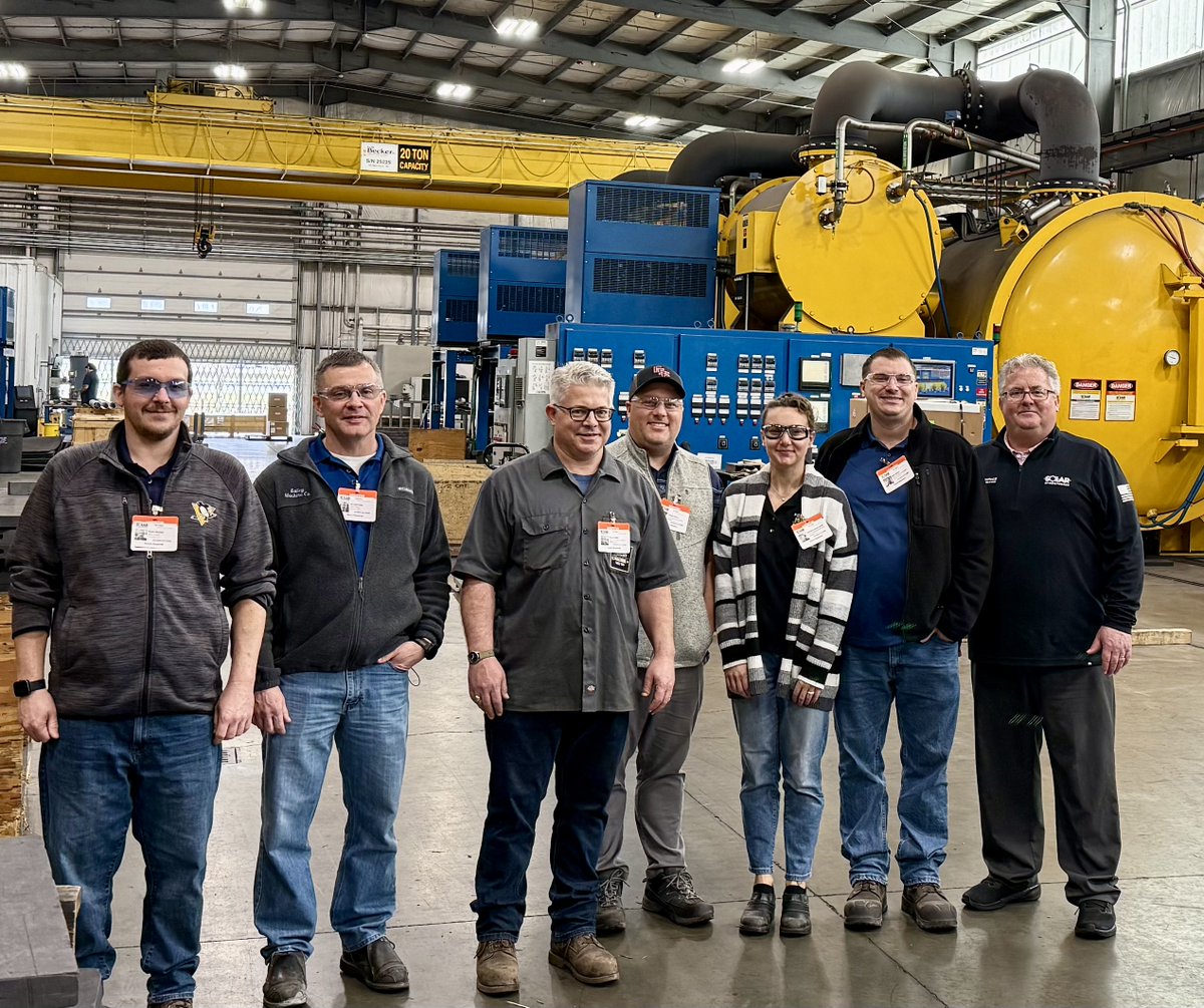 Solar Atmospheres Heat Treating tweet media