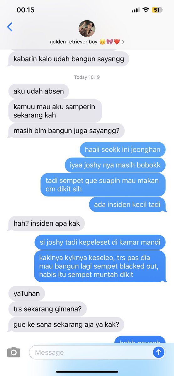capriecherie's tweet photo. laporan ke berondongnya joshy https://t.co/D9V6haRhNV