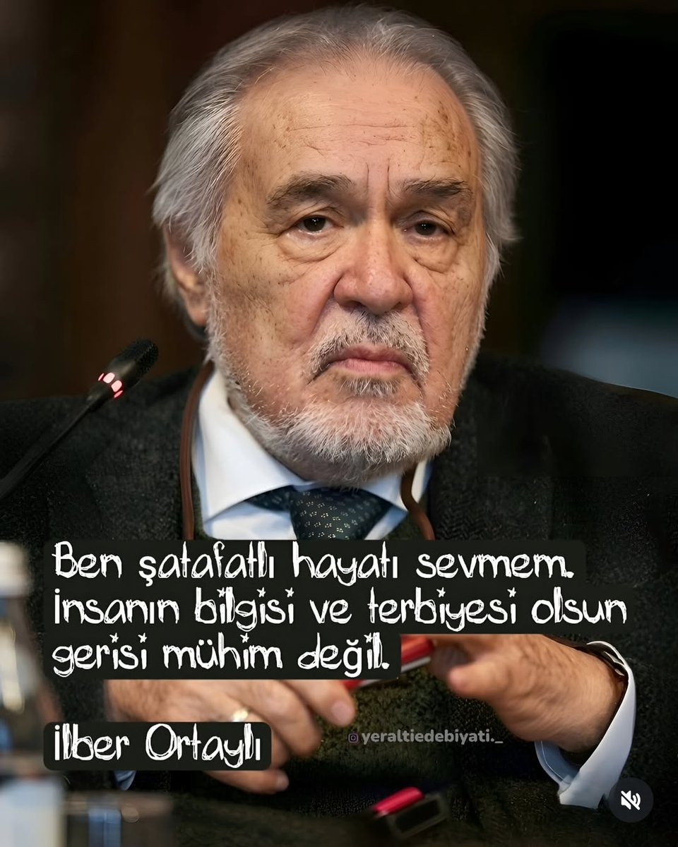 İlber Ortaylı.