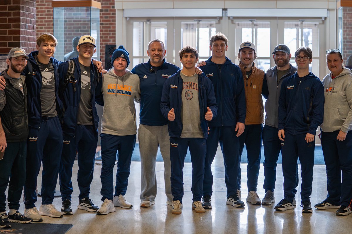Bucknell_WRST's tweet image. Cleveland’s Calling 📞

The Bison are headed to the NCAA National Tournament!

#rayBucknell🔶🔷🦬 | #WinFromWithin