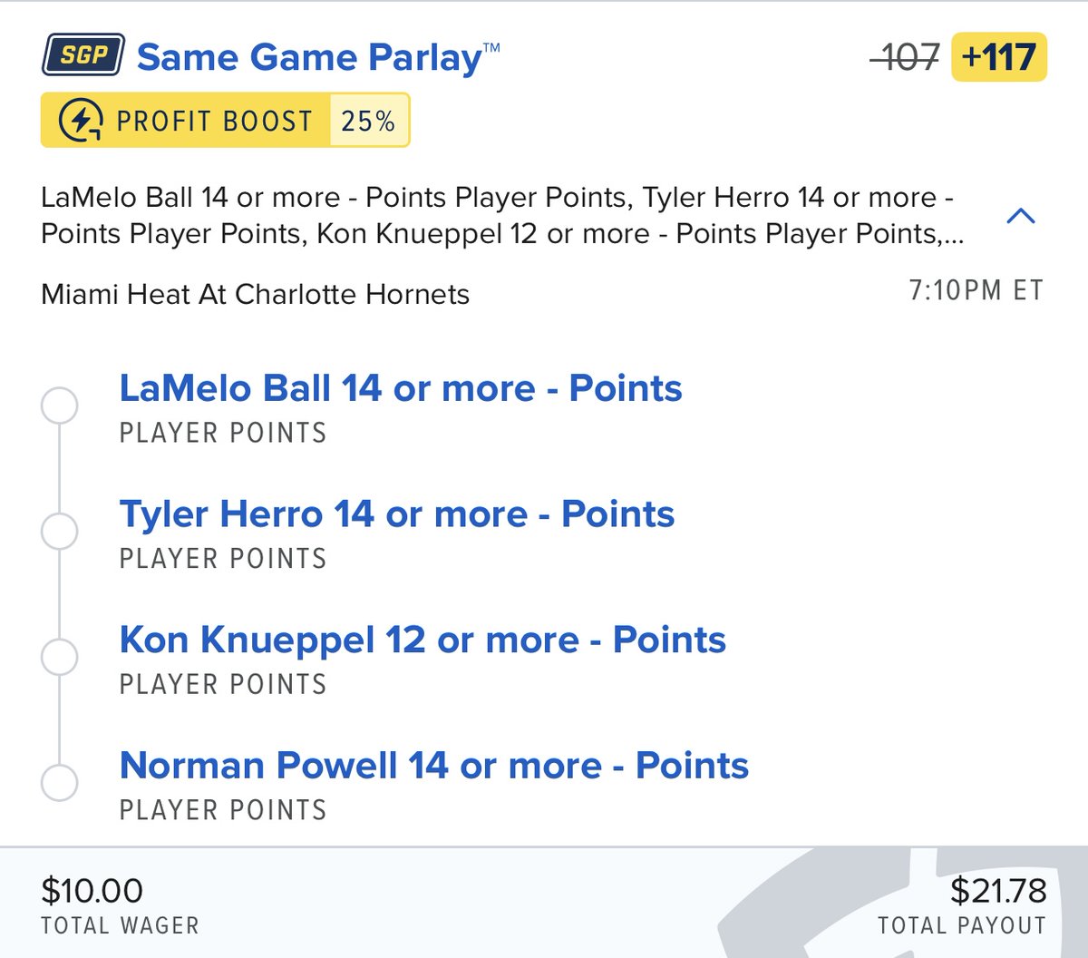 Calling Our Shot tweet media