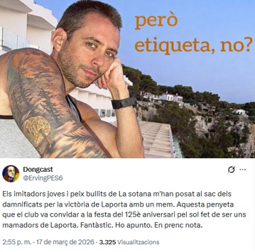 Desobediència Cruyffista tweet media