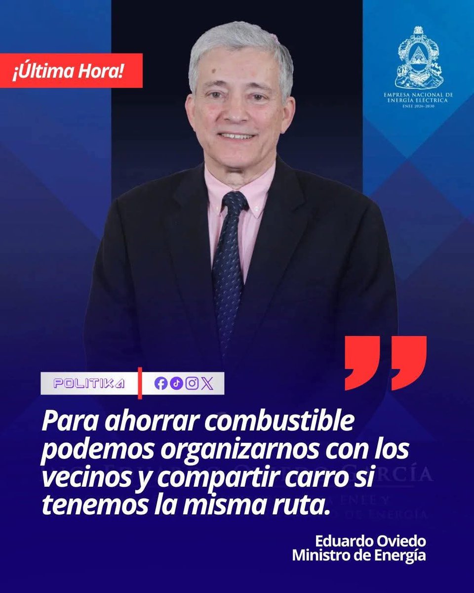 AmilRods's tweet photo. ¿Alguien sabe por donde vive el nuevo Ministro de Energía? Es para ver si su ruta al trabajo queda cerca de mi oficina y pedirle "un aventon". https://t.co/rglK4Qh7Q8