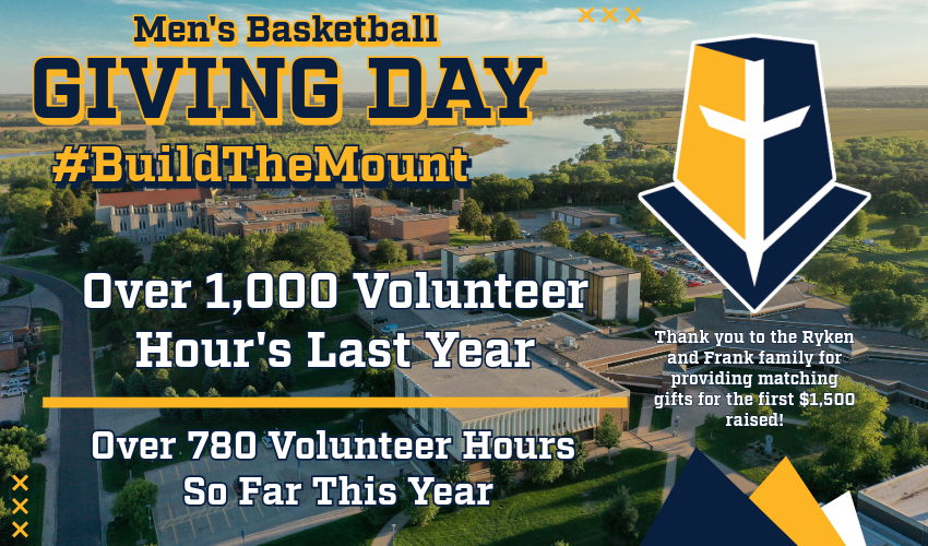 MMULancersMBB's tweet photo. 🚨 Mount Marty Giving Day 🚨

Our men’s basketball program not only has great players in it, but also tremendous people. With a focus on academics, service, &amp; competition - we continue to raise the standard‼️ 

Please support our efforts!
#BuildTheMount

https://t.co/9S9TB2yLpC https://t.co/yjhVqjNqqH