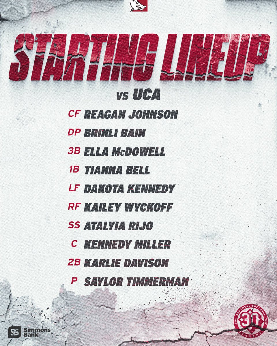 Arkansas Softball tweet media