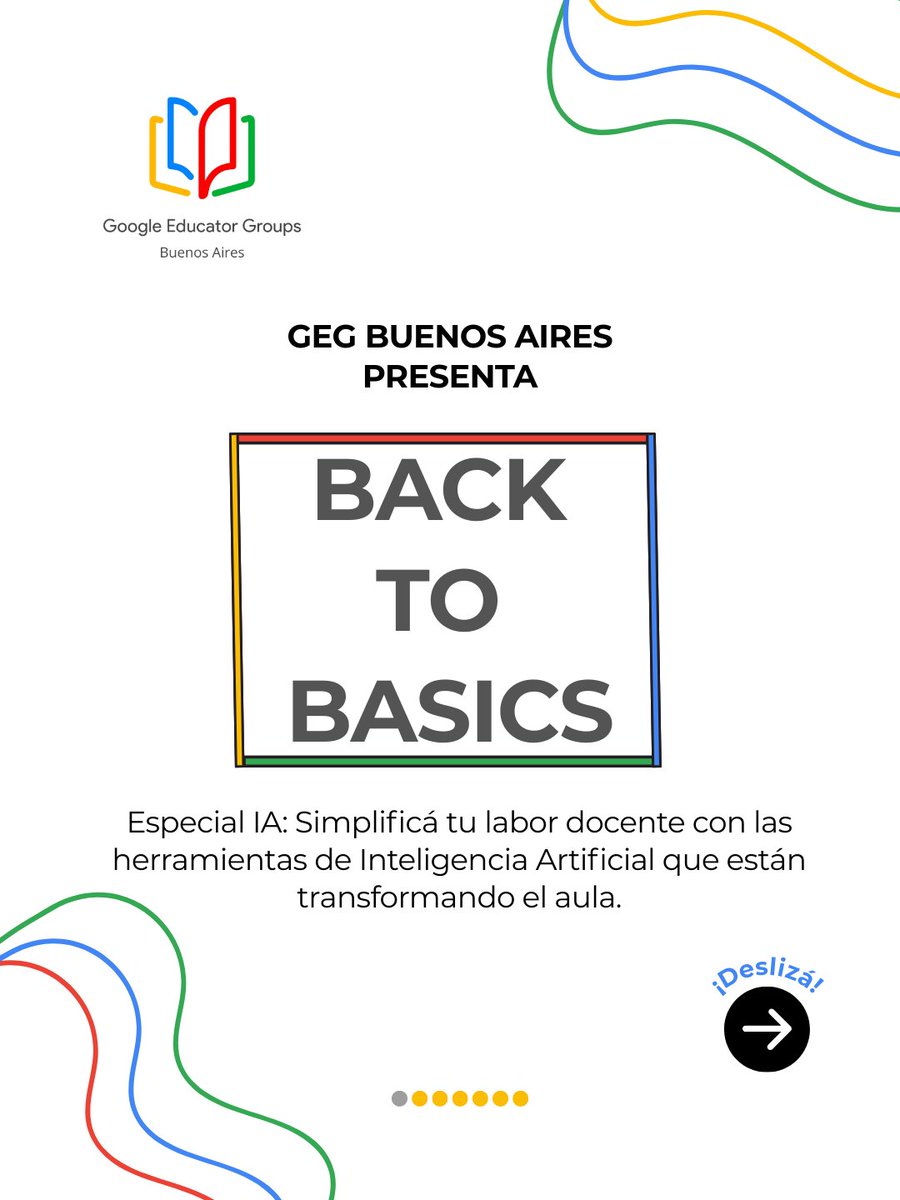 GEGBuenosAires's tweet photo. ¿Sentís que te falta tiempo para planificar o corregir?
La IA de Google no vino a reemplazarnos, sino a darnos "superpoderes" pedagógicos.
#GEGWeek #IAenEducacion #GoogleGemini #InteligenciaArtificial #DocentesDelFuturo #EdTechInnovation https://t.co/3pmaWXgtjA