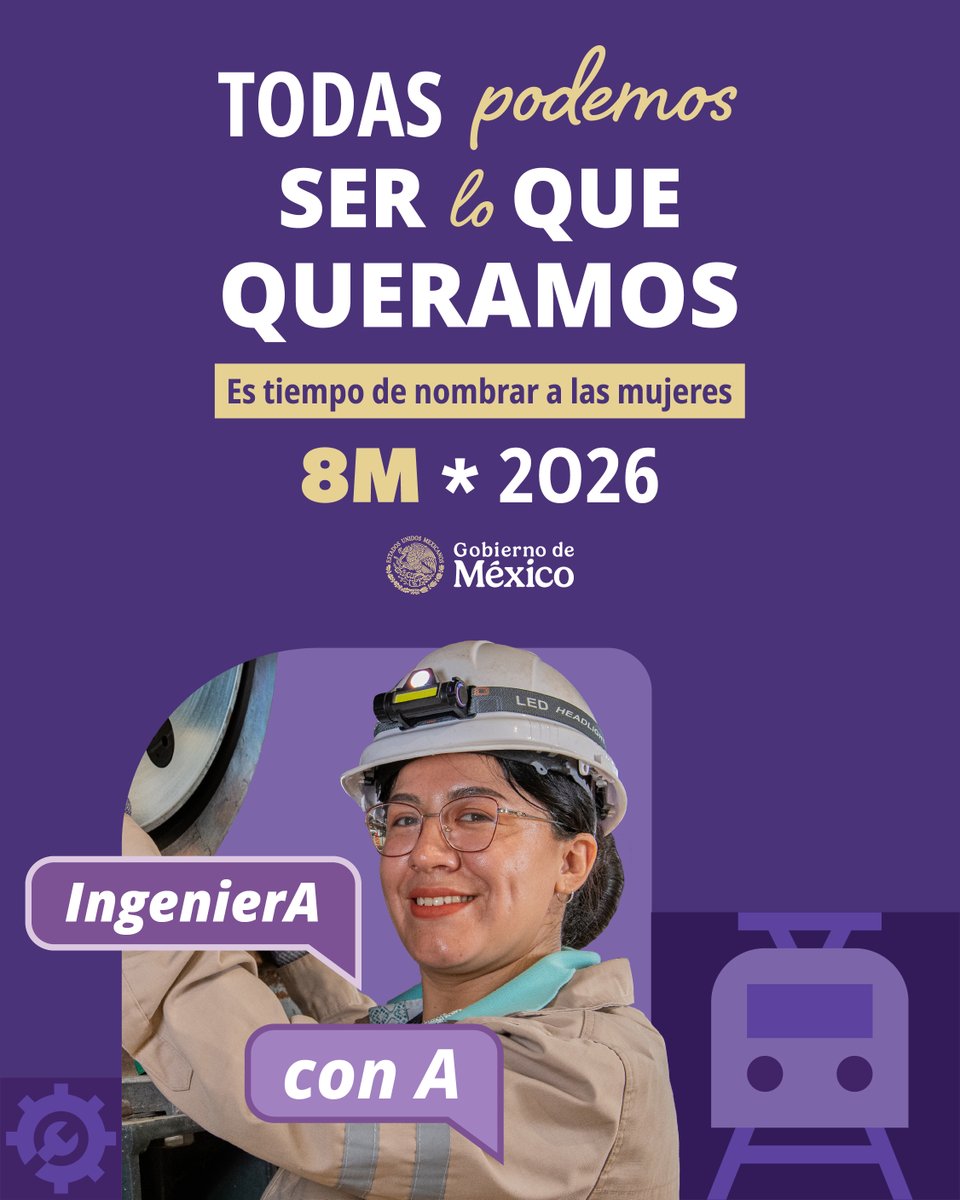 aprende_mx's tweet image. Cada camino que construyes deja huella. ⚙️💫

Cada #mujer que decide ser #IngenierA demuestra que con #dedicación y #talento se pueden transformar ideas en soluciones. 💪✨

Cada vez son más quienes comunican: podemos #SerLoQueQueramos. 💜