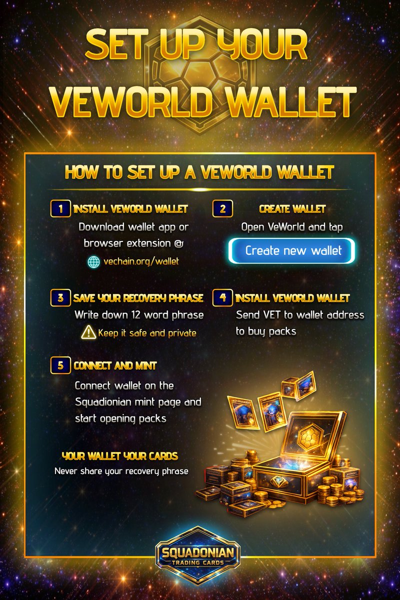 kranaking's tweet image. First trading cards on #vechain

Join the $SQUAD