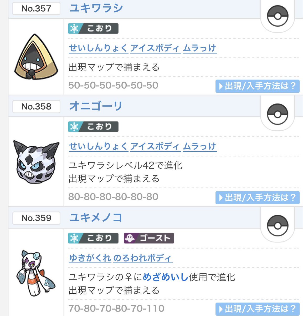 20年ぶりにポケモンやってるんだけどユキワラシ♂にめざめのいし持たせたらオトコノコ♂にならんのかな