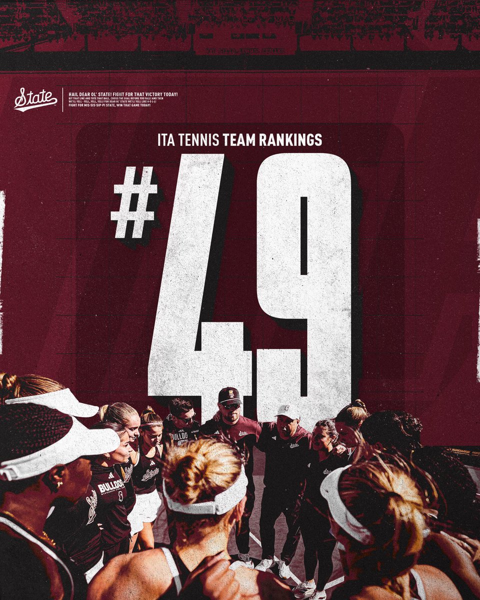 Mississippi State Women's Tennis 🎾 tweet media