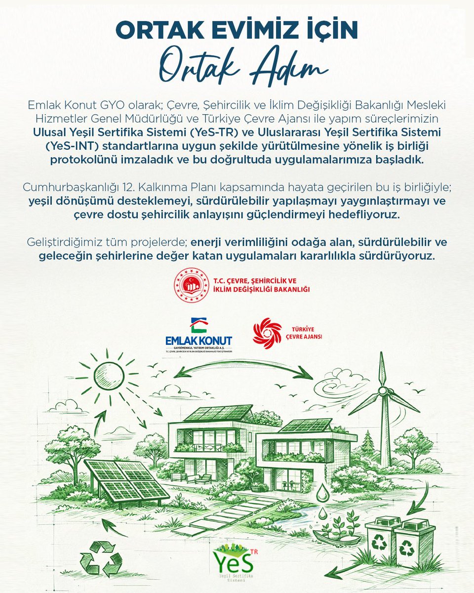 Emlak Konut GYO A.Ş. tweet media