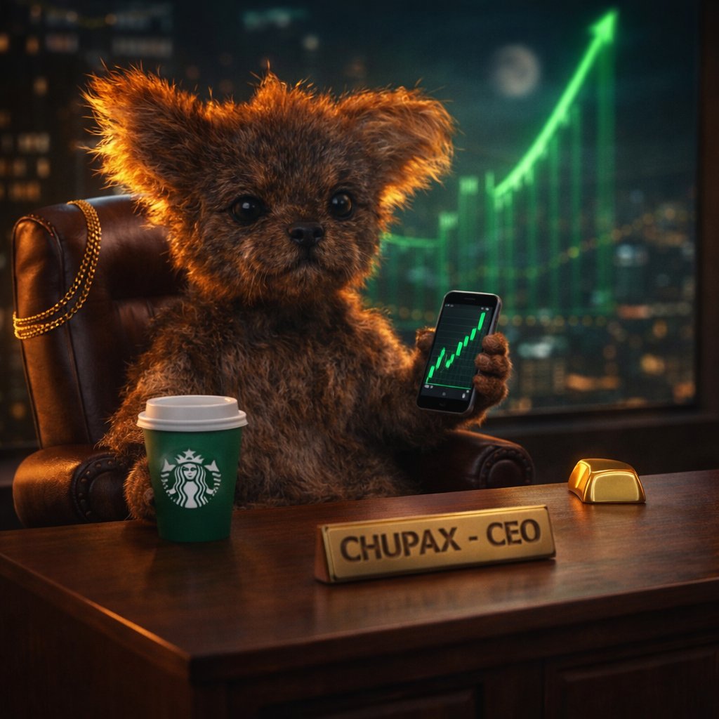 CHUPAXmeme's tweet photo. Don't let the cute face fool you. $Chupax is plotting something big on the charts. 📈

Don't blink. 🤫

#CHUPAX #altcoin #memecoins #gem https://t.co/teOEvsh8qB
