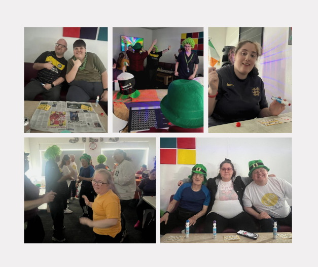 stepscic's tweet photo. This afternoon was pure St. Patrick’s Day magic as we celebrated in true Bongo Bingo style.  Nothing beats a room full of friends, Irish music and a bit of bingo fun to get everyone smiling. https://t.co/Bj7mhnqf4P