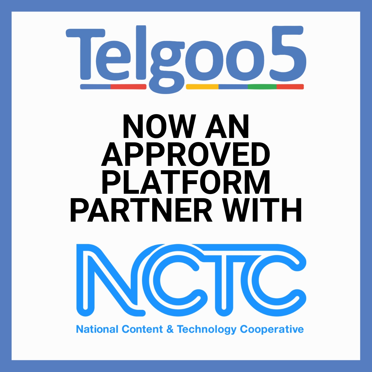 Telgoo5Inc's tweet image. Telgoo5 is now an approved platform partner in the NCTC ecosystem.

Together, we’re enabling operators to launch and scale mobile services with greater flexibility, faster time-to-market, and a unified operational platform.
We are excited to support NCTC members as they expand