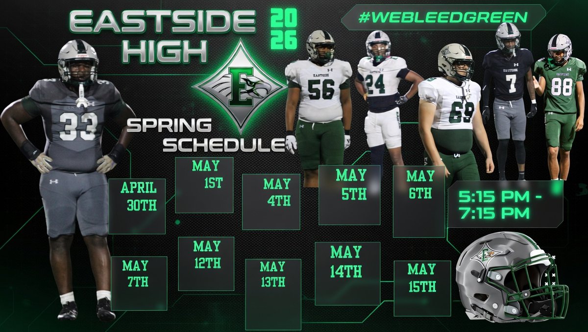 Eastside Eagles Football tweet media