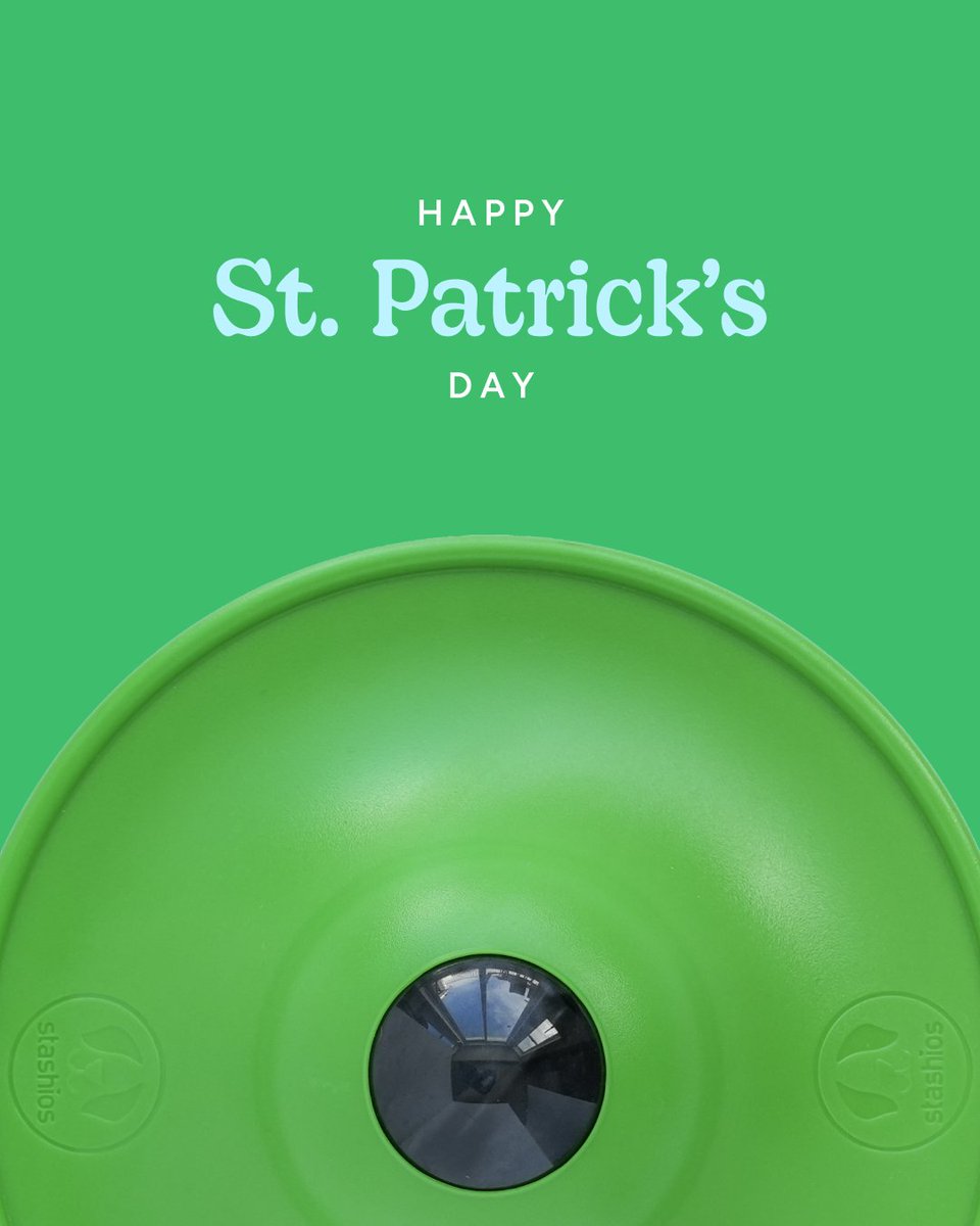 Happy St. Patrick's Day from Stashios! 🍀 🌈 💚