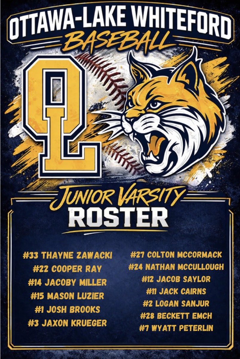 Ottawa-Lake Whiteford Baseball tweet media