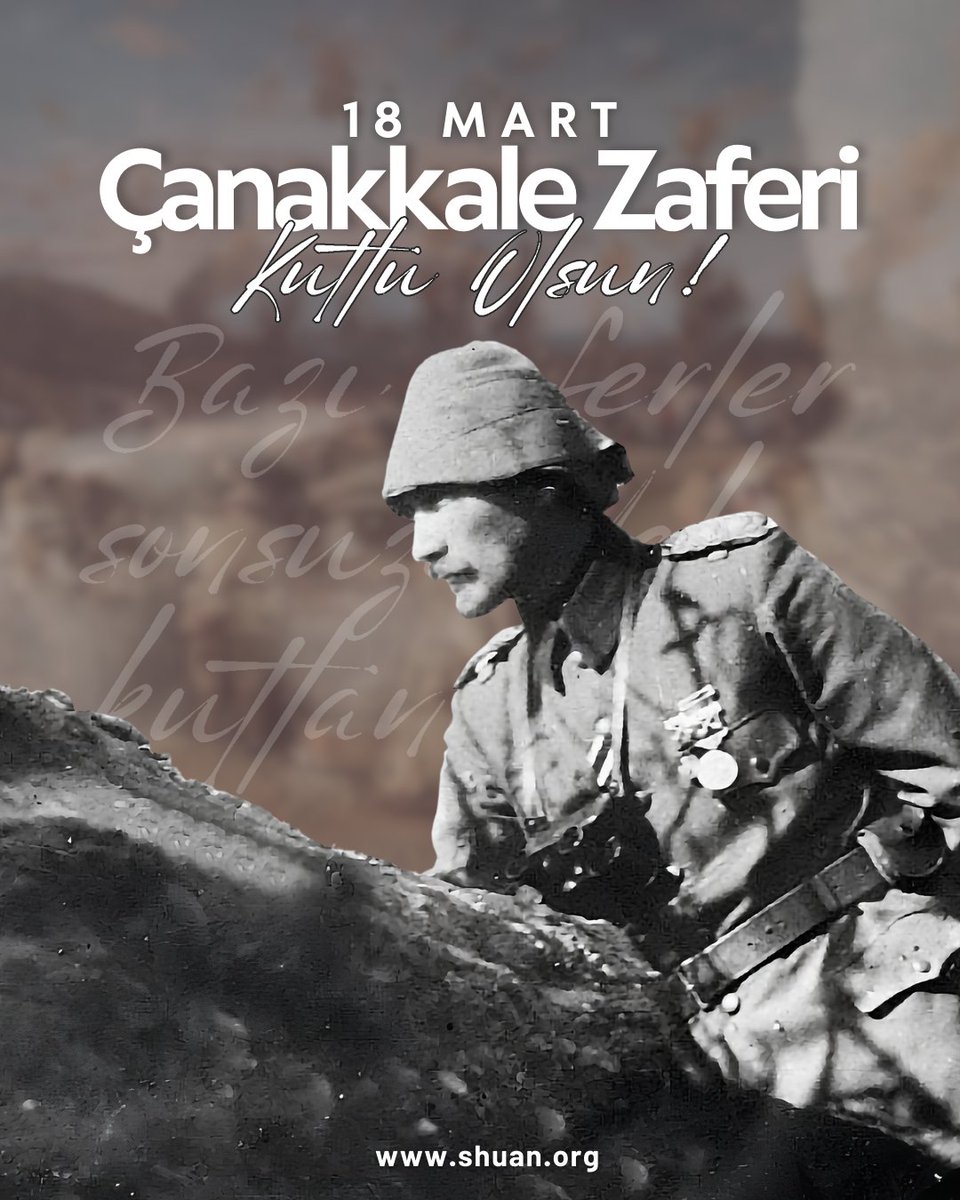 Dünya tarihini değiştiren 18 Mart Çanakkale Zaferi’ni bize armağan eden başta Ulu Önderimiz Gazi Mustafa Kemal Atatürk olmak üzere tüm kahraman şehitlerimizi saygı ve minnetle anıyoruz. 18 Mart Çanakkale Zaferi Kutlu Olsun! 🇹🇷 

#18mart