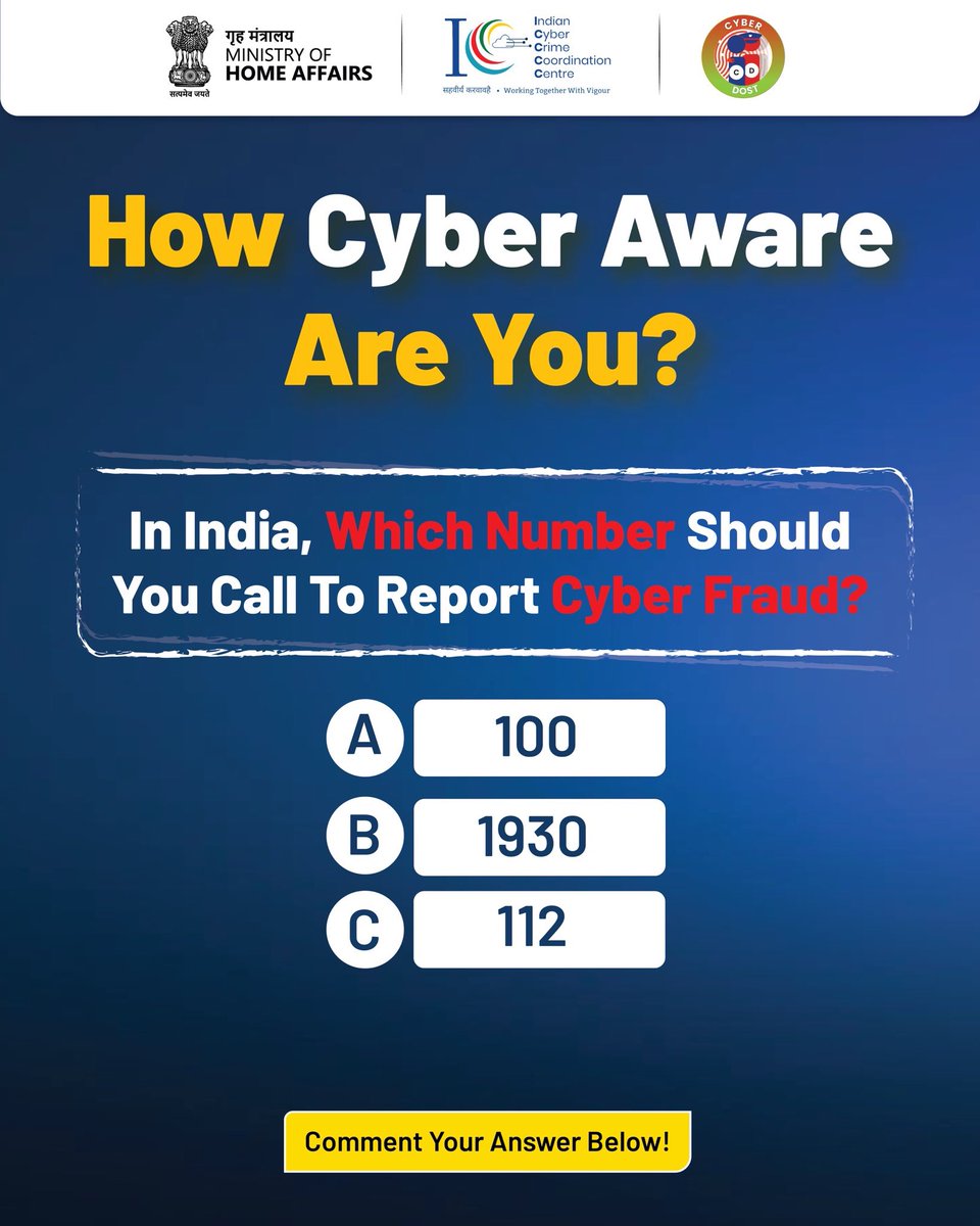 CyberDost I4C tweet media