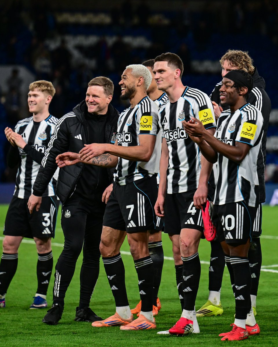 NUFC's tweet photo. Eddie Howe on the mood in the camp:

"The players are probably as confident as they have been at any stage this season. I think our recent performances have been really strong. 

The individuals in our team are performing at a really high level so hopefully we're peaking at the right time but we need everything to go our way tomorrow. We don't underestimate the size of the task but we believe in ourselves at the same time."