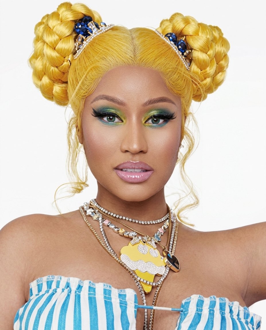 Nicki Minaj shot by David LaChapelle (2020)