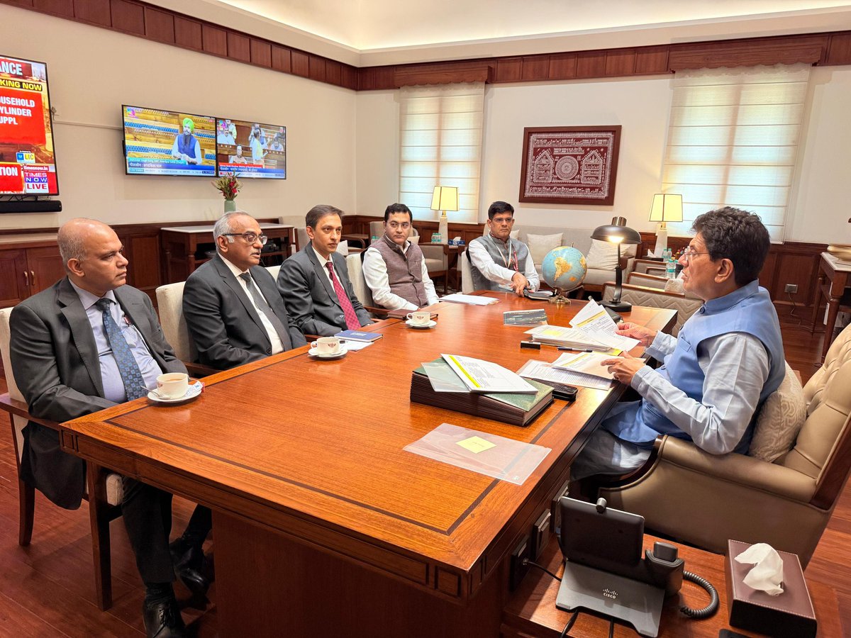 Piyush Goyal Office tweet media