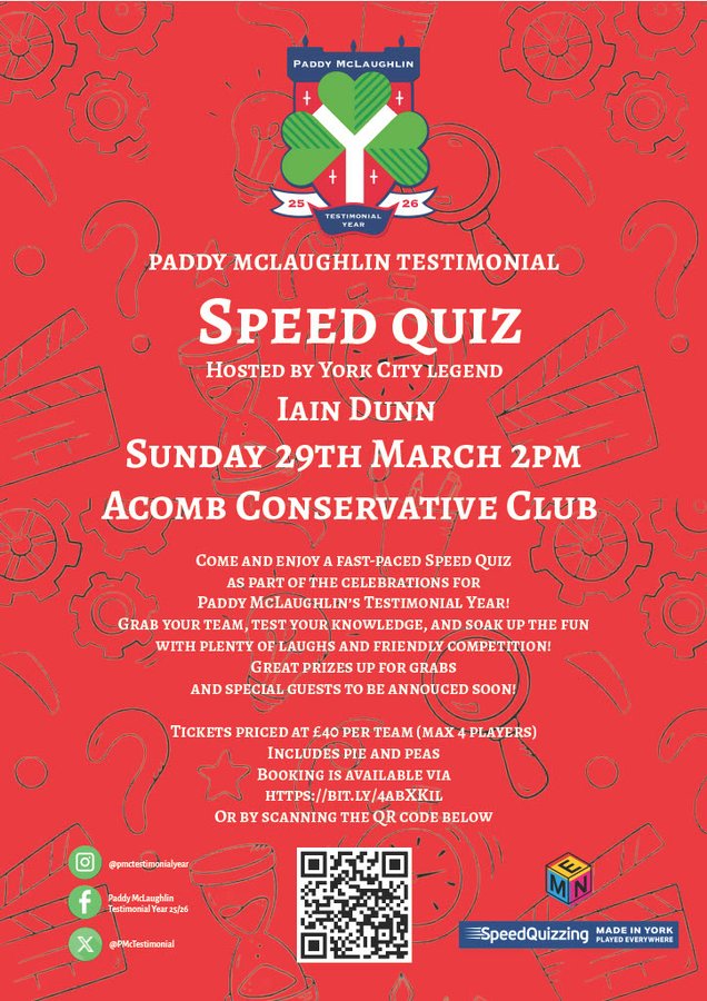 Paddy McLaughlin Testimonial Year tweet media