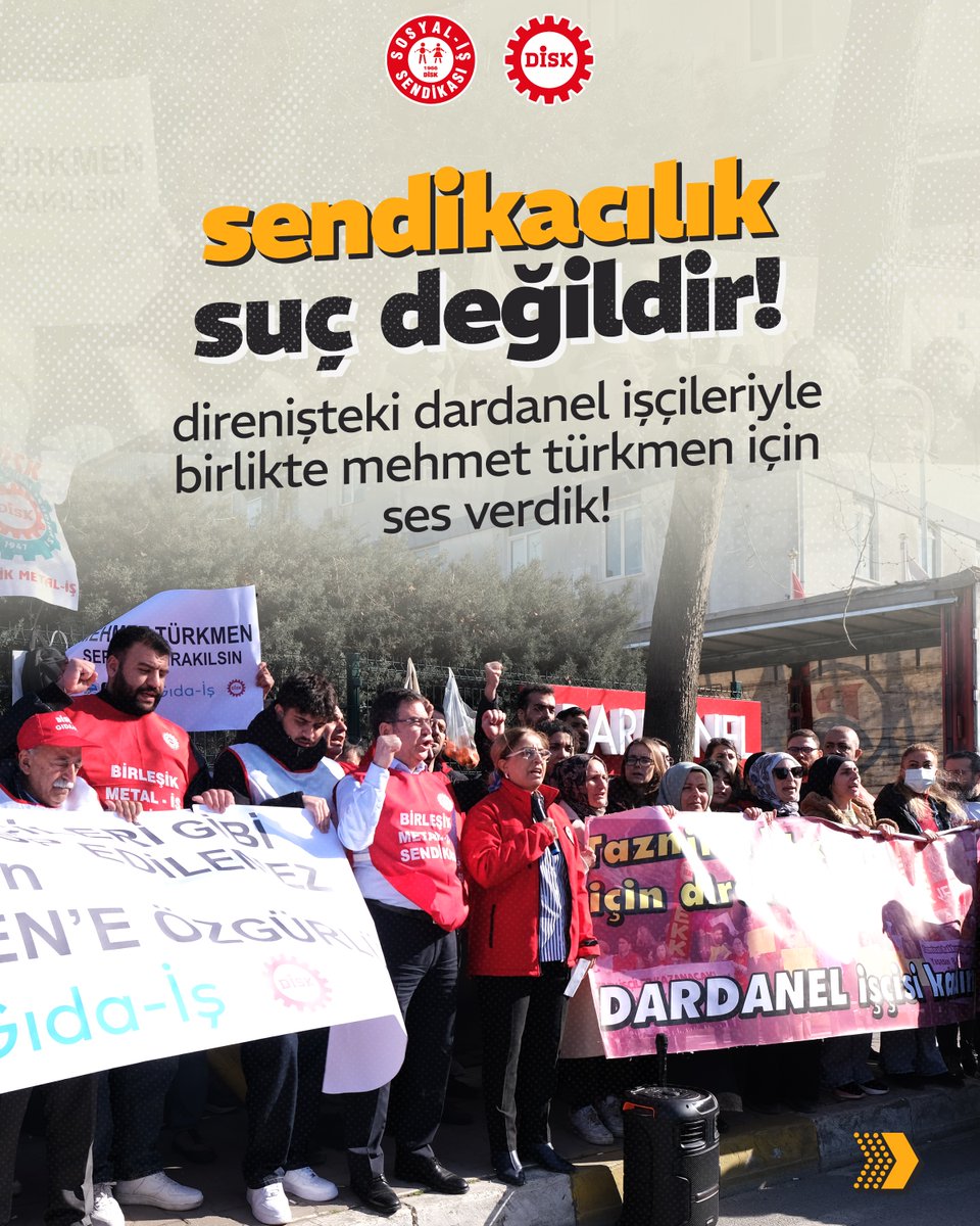 DİSK Sosyal-İş tweet media