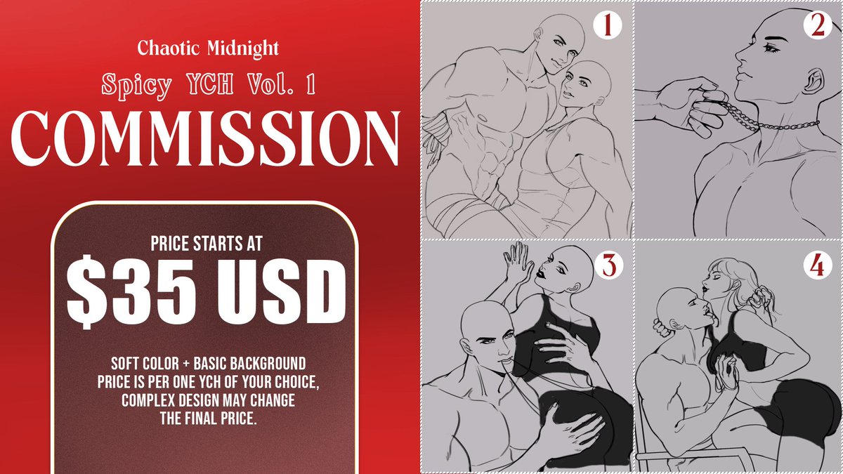 CrimsonEclipse8's tweet photo. YCH open 💕

- Payment method: PayPal / Wise

Dm if you're interested https://t.co/JyxxjPN9ZU