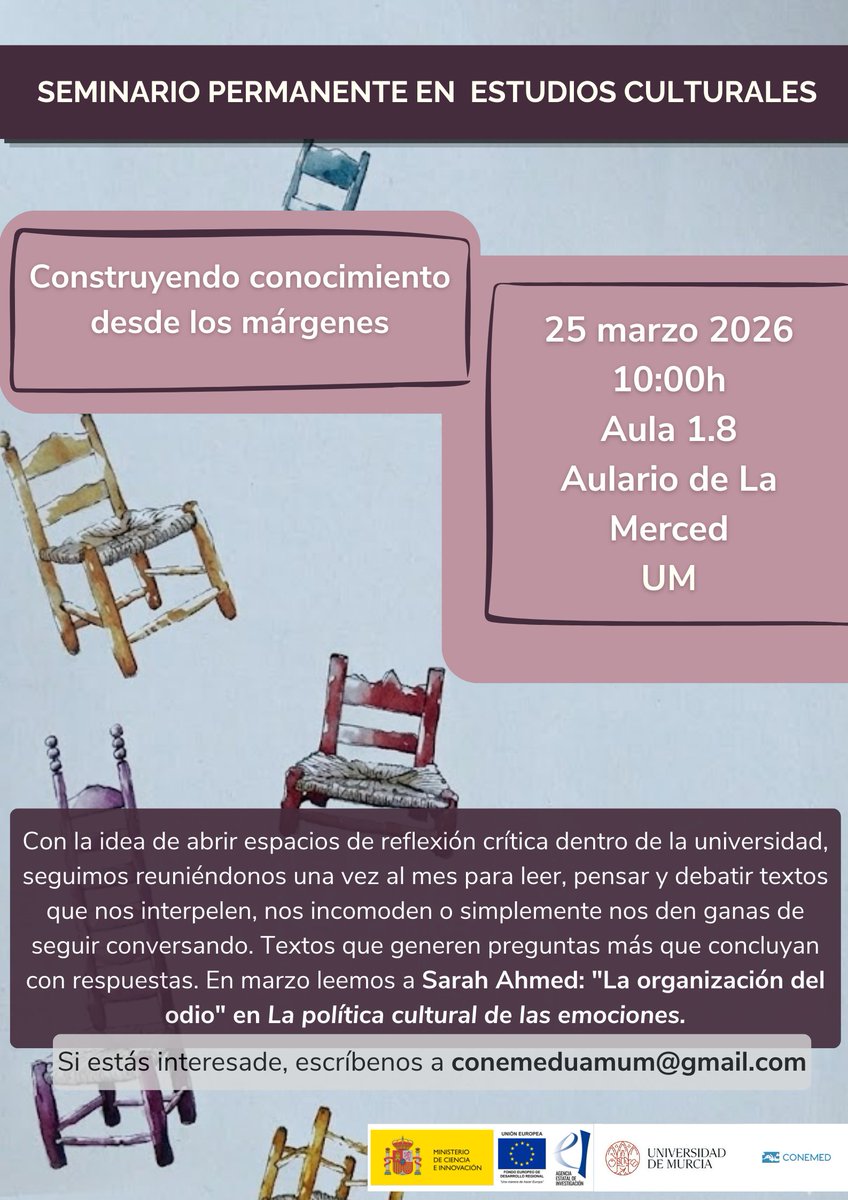 Facultad de Letras UMU tweet media