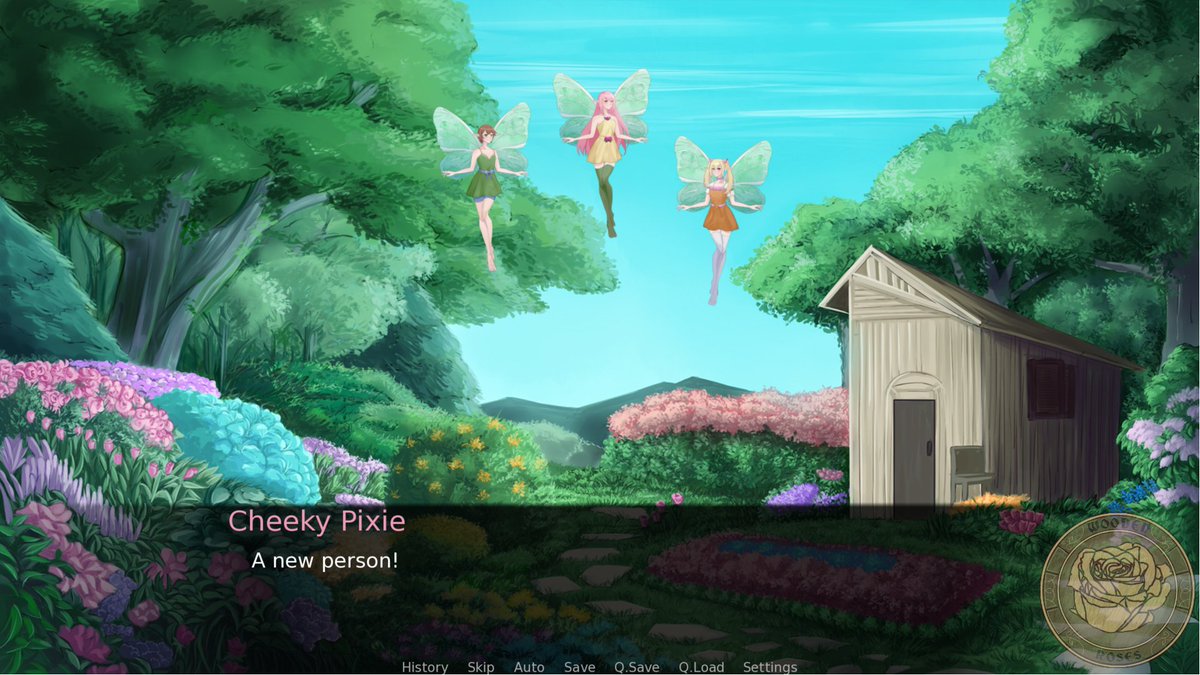 roses_wooden's tweet photo. The kingdom of Themora has endangered species such as unicorns and dragons.  And yes, pixies too!
#visualnovel #datingsim #indiegame https://t.co/hUXYboRYWD