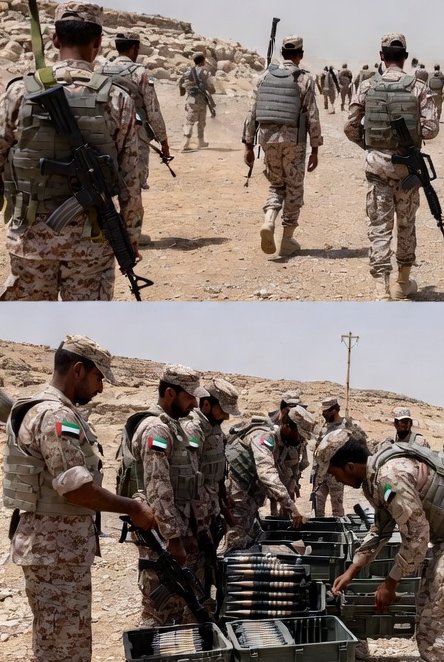 Nwal_al00's tweet photo. تحت توجيه ابن زايد بقايا القوات الإماراتية شرعت تتحرك جنوب اليمن عشان تسترد مخازن الأسلحة اللي راحت وترتب العتاد من جديد كإعداد لعملية أشمل، وهم يستغلون تراجع ابن سلمان ودخوله السرداب يا ناس https://t.co/tQCEsKNuDs