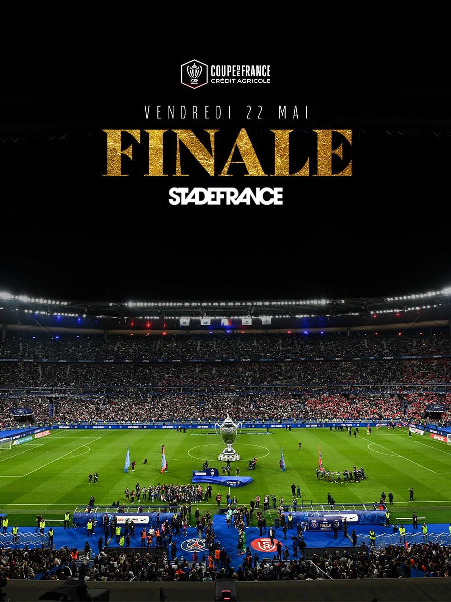 Coupe de France Crédit Agricole tweet media