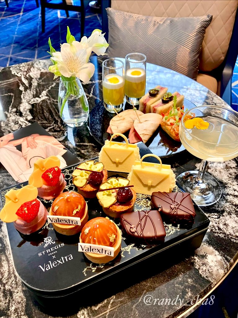 セントレジスホテル大阪とVALEXTRA（ヴァレクストラ）のコラボアフタヌーンティー🫖
💛３月は春の花ミモザがテーマ💛