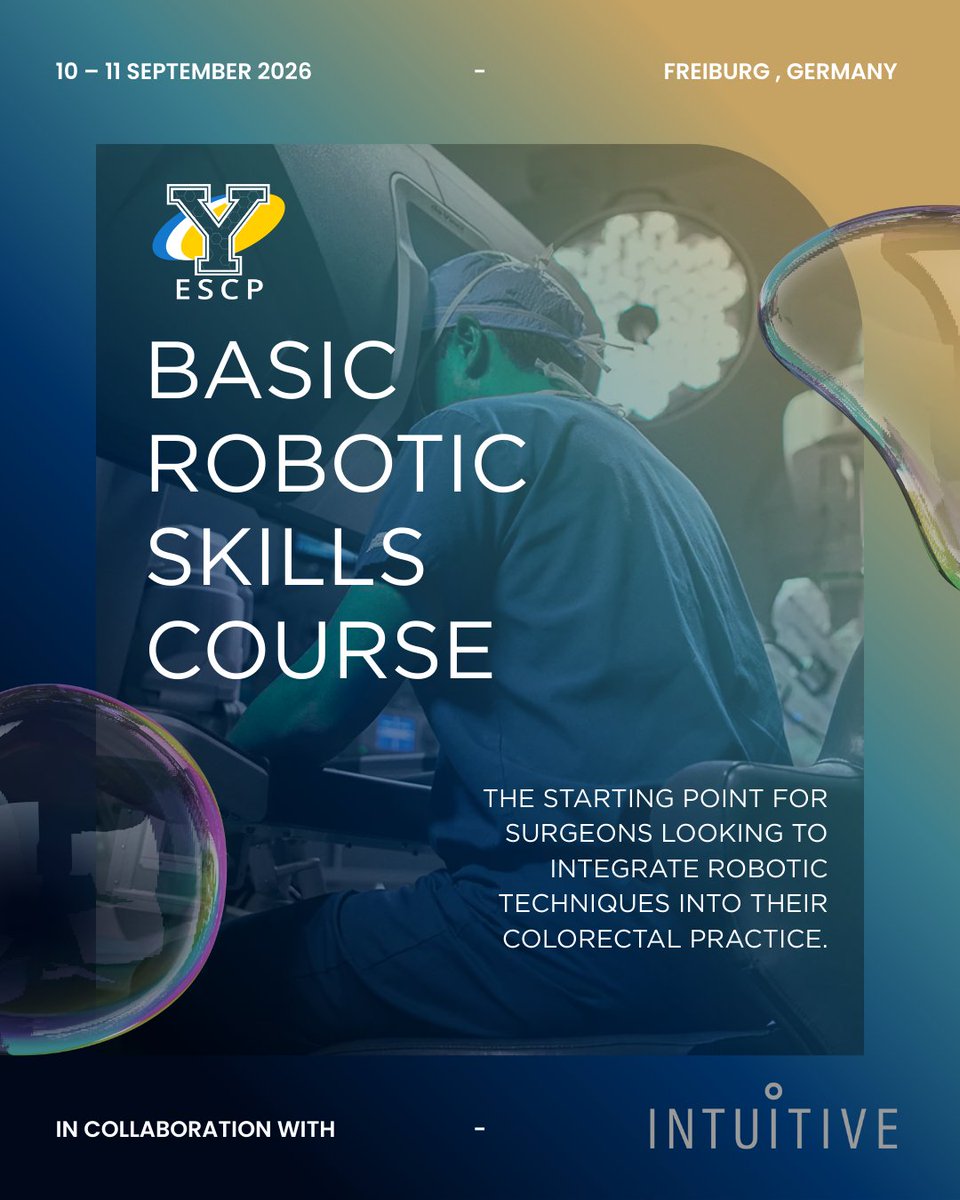 European Society of Coloproctology tweet media