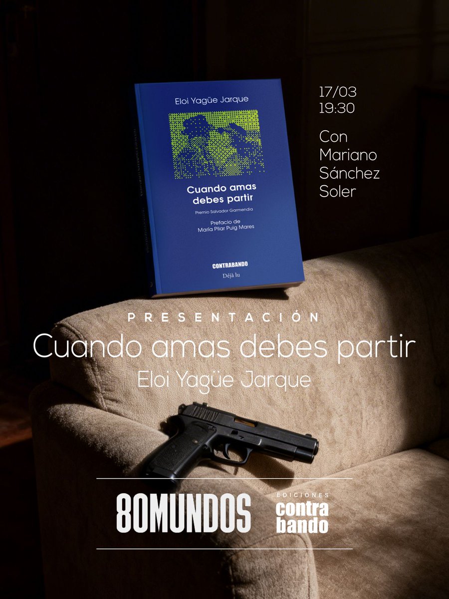 ¡Alicante, allá vamos! 
Hoy, C/Segura 22 
<a href="/edicionescontra/">edicionescontrabando</a> <a href="/SemanaNegraCCS/">Semana Negra de Ccs Global</a>
<a href="/marcostarre/">Marcos Tarre Briceño</a> <a href="/msanchezsoler/">Mariano SánchezSoler</a>