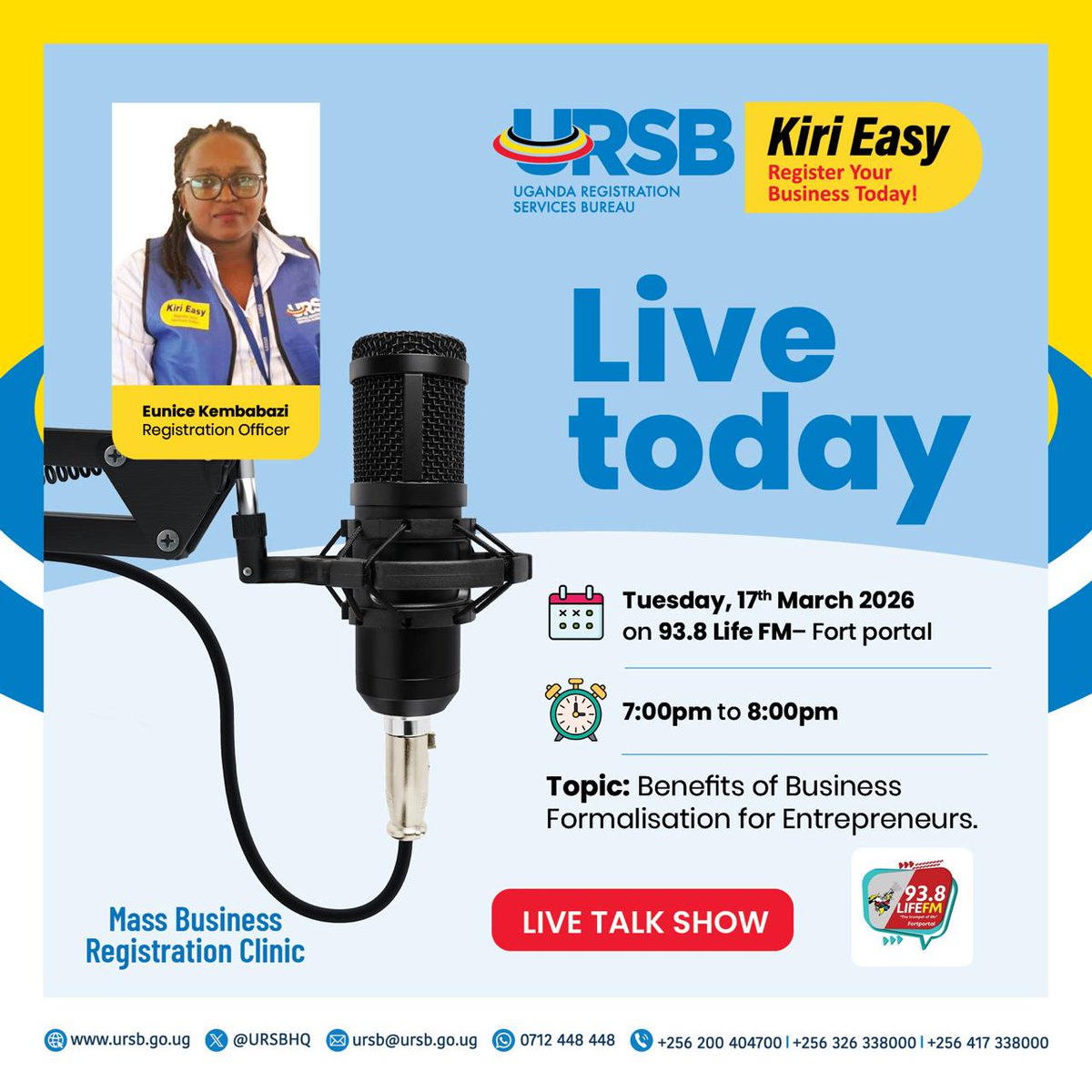Uganda Registration Services Bureau tweet media