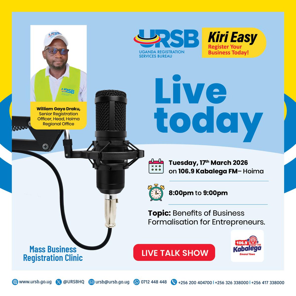 Uganda Registration Services Bureau tweet media