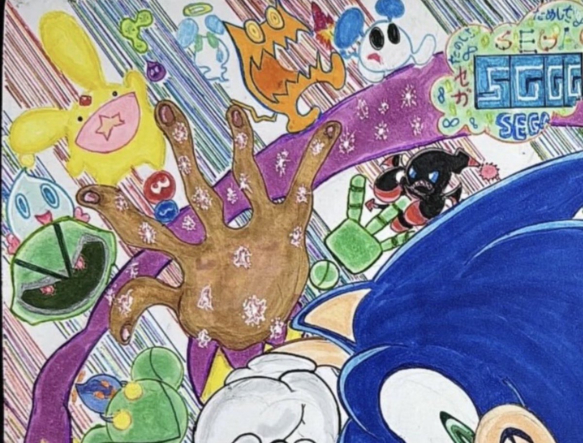 Noaccount4you's tweet photo. #SonicRacingCrossWorlds #CrossWorlds #Sonic #SEGA #FanArt #DLC #RedAngryBirds #Majima #ArlePuyoPuyo
@SonicOfficialJP @sonic_hedgehog
@SEGA 

Sega I want this to be official I would like to send you the original, DM please if you are interested. https://t.co/C2qgetOmNz