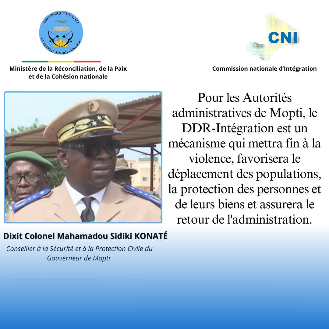 COMMISSION NATIONALE D’INTÉGRATION tweet media