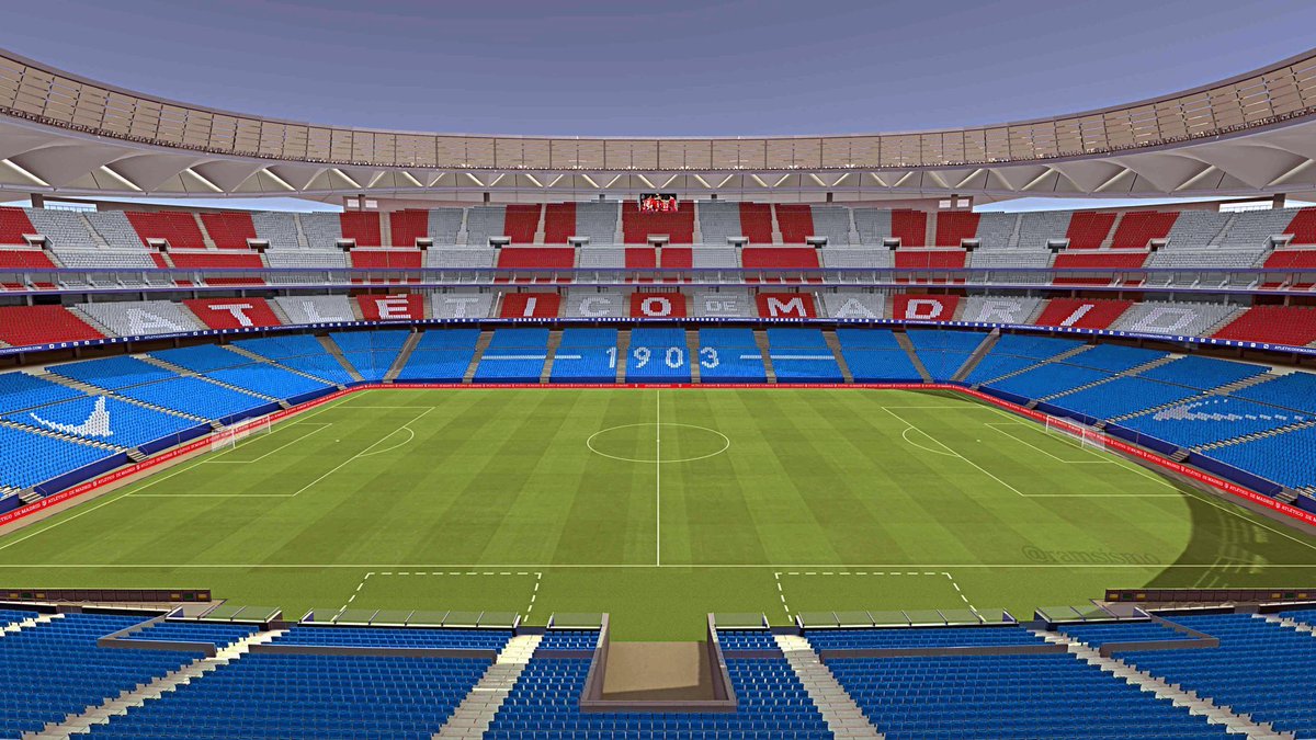 Atlético fans tweet media